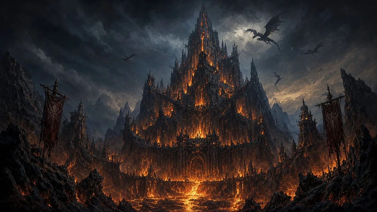 Original painted artwork evoking Blackrock Spire