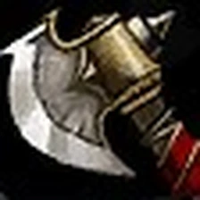 Arced War Axe, official Blizzard item icon