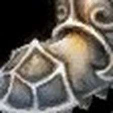 Bonescythe Sabatons, official Blizzard item icon