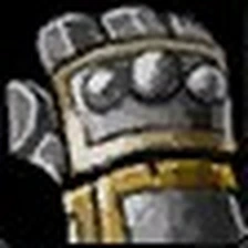 Gilded Gauntlets, official Blizzard item icon