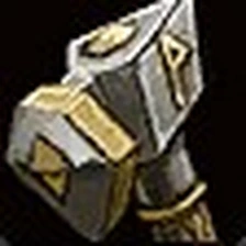 Hammer of the Northern Wind, official Blizzard item icon