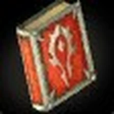 High Warlord's Tome of Destruction, official Blizzard item icon