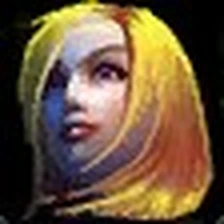 Sturdy Female Human Mask, official Blizzard item icon