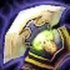 Pauldrons of Wrath, official Blizzard item icon