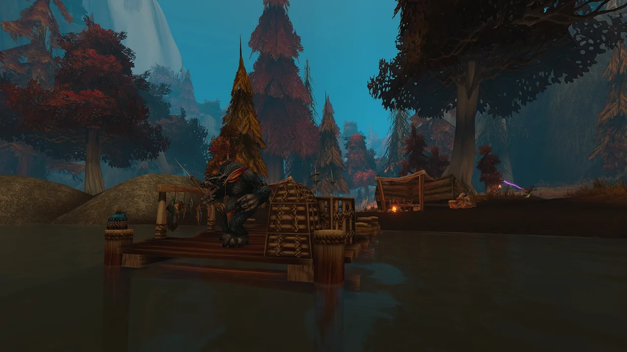 Blackmaw Hold stilt village