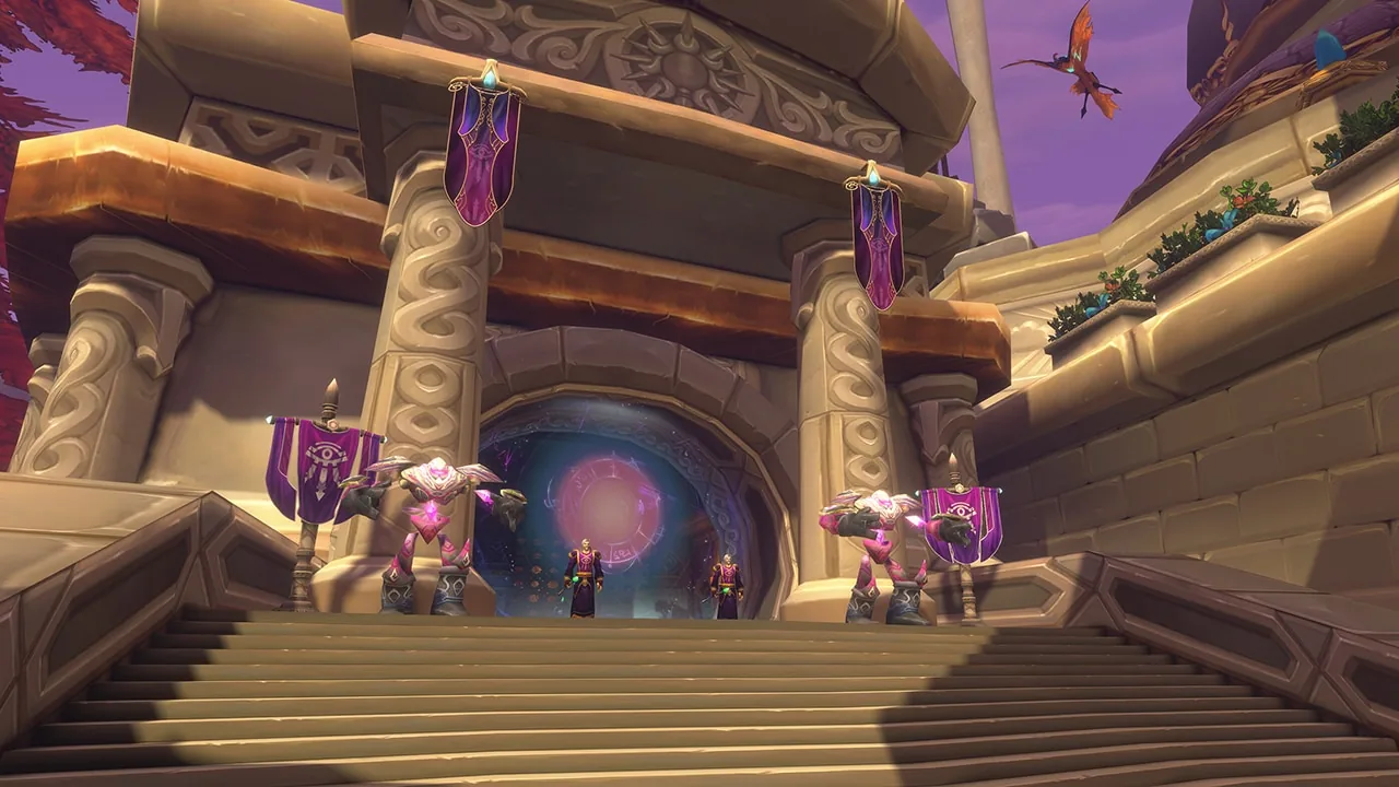 City of Dalaran grand stairway