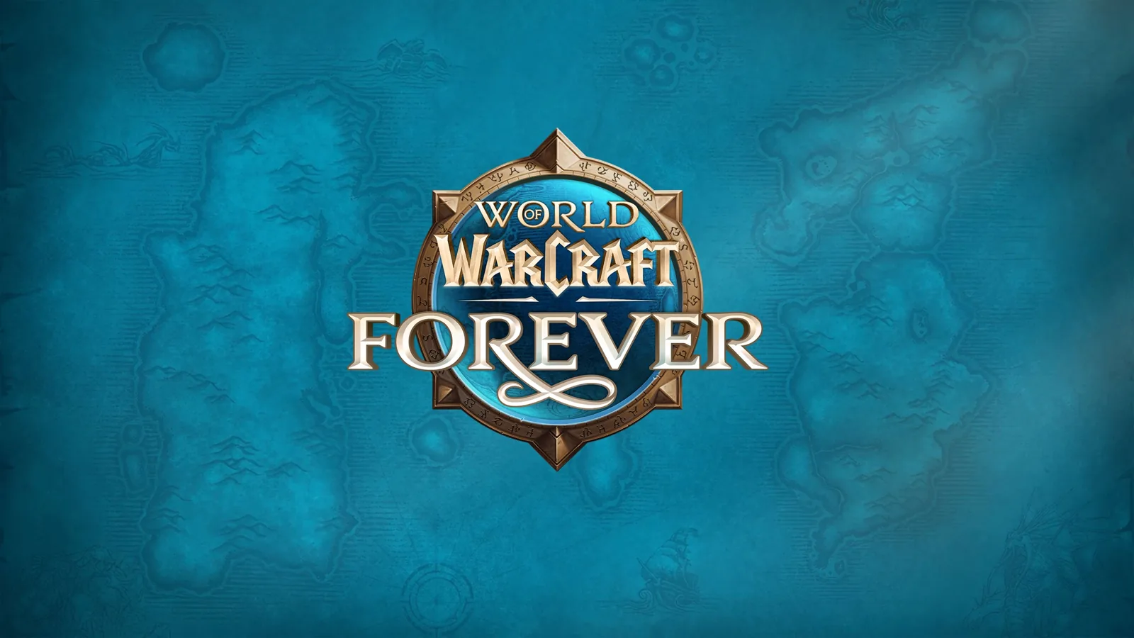 WoW Forever logo on blue