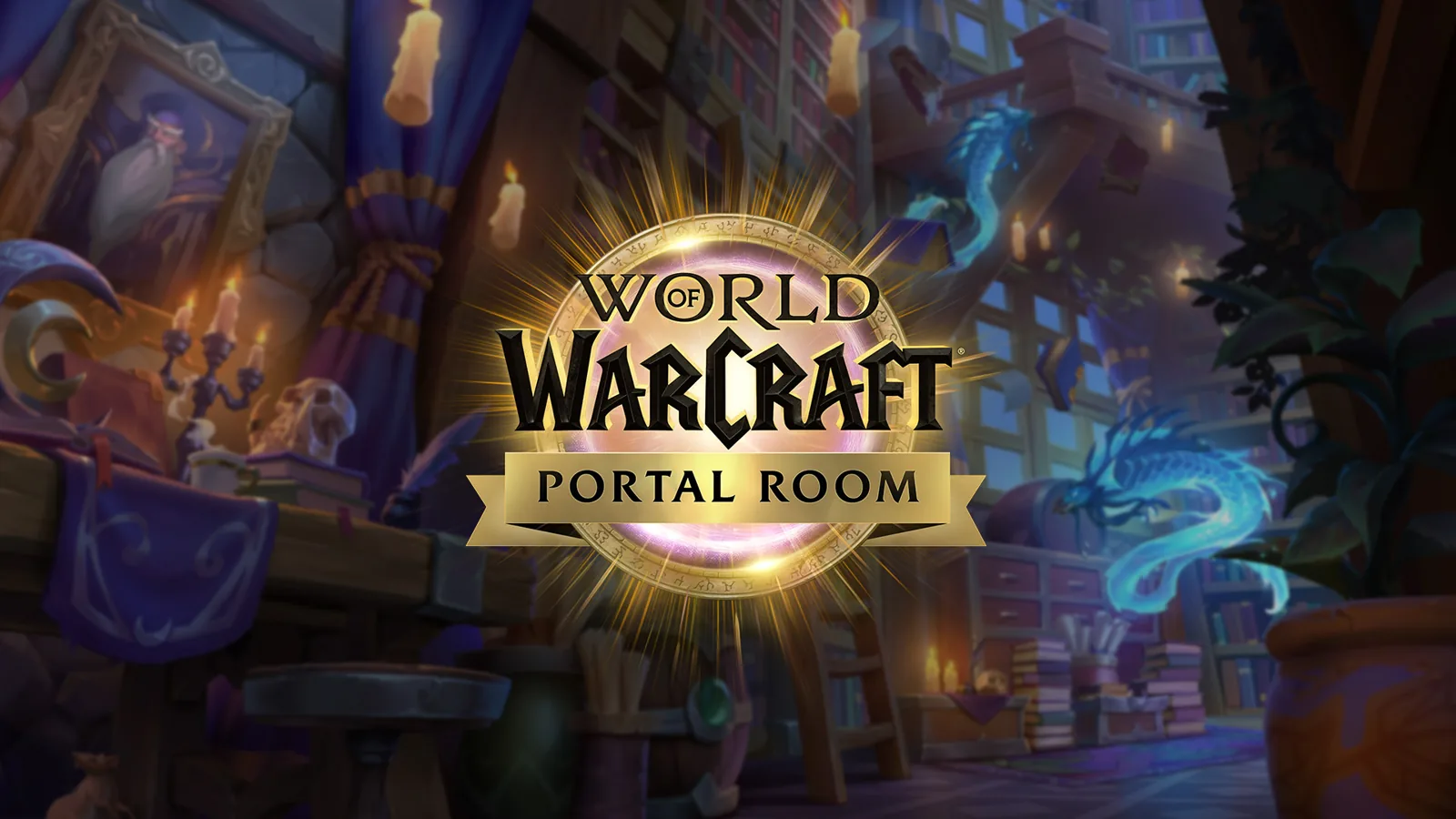 WoW Portal Room logo art