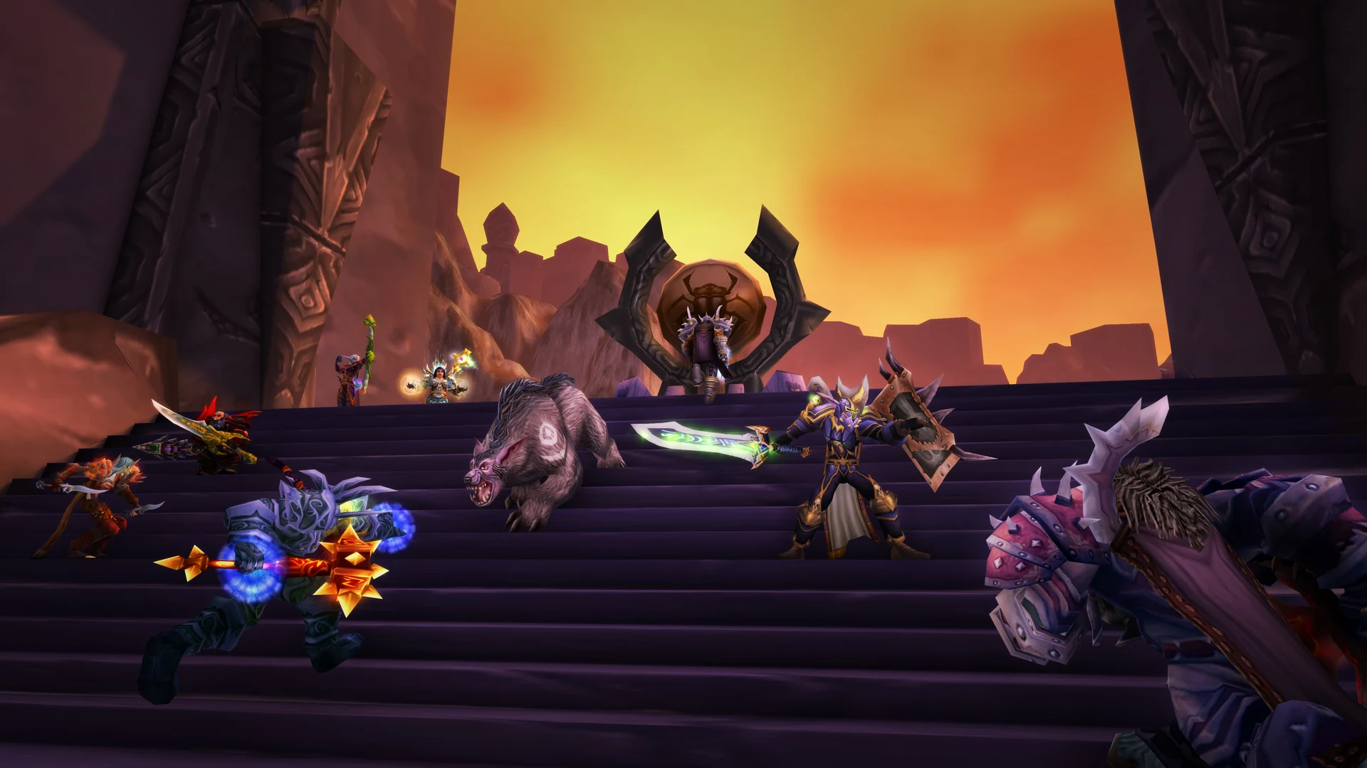 Scarab Gong at the Gates of Ahn'Qiraj, Silithus