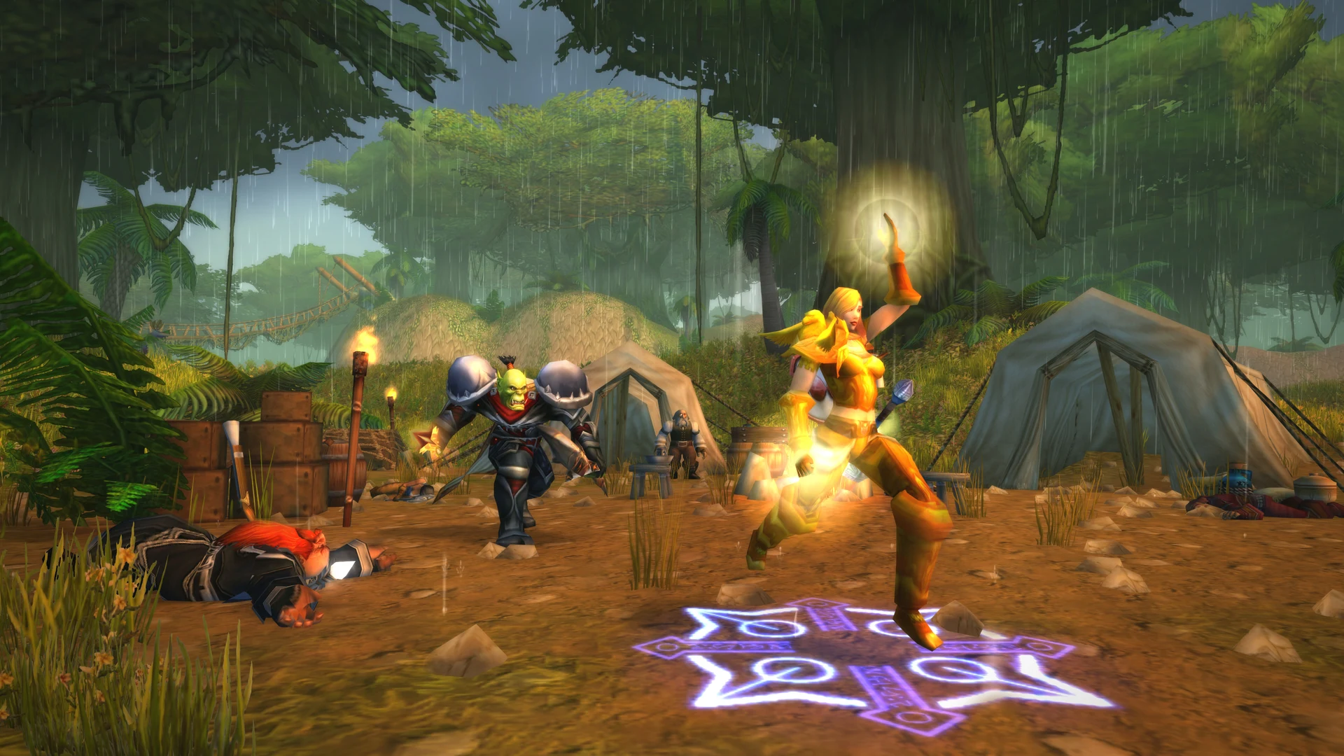 Stranglethorn Vale jungle camp